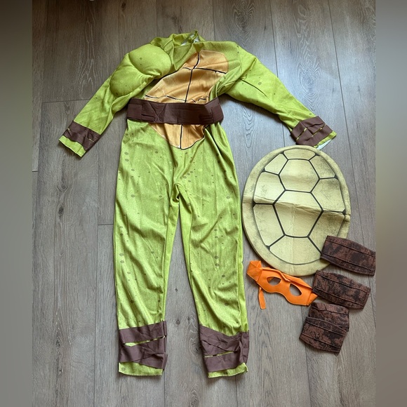 Spirit Michelangelo Costume with Orange and Green - Picture 3 of 3